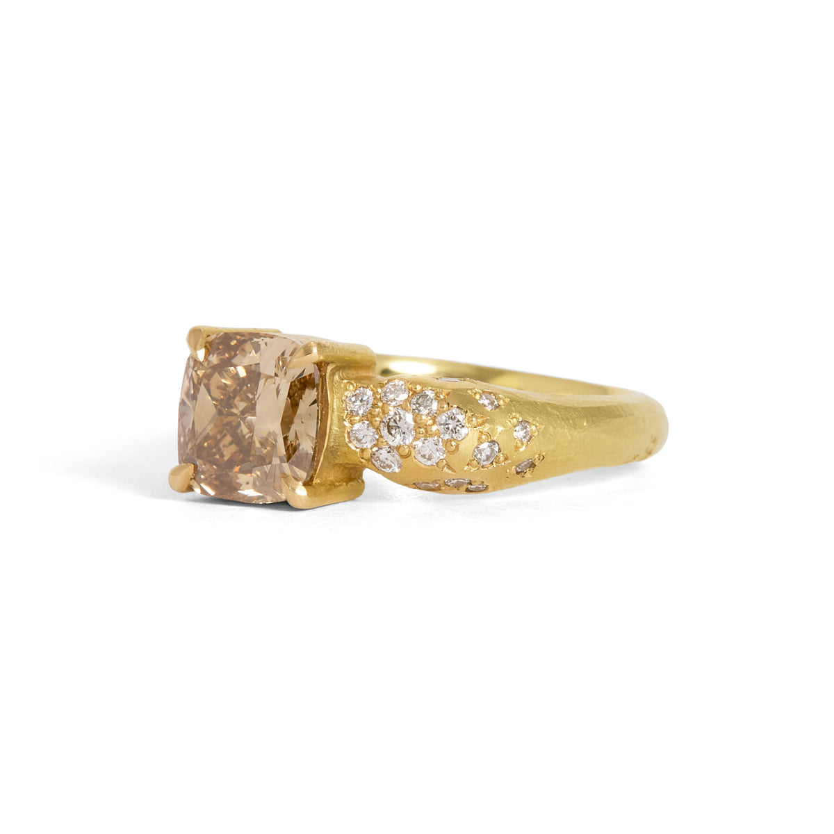 Lumis Cushion Cut Diamond Ring