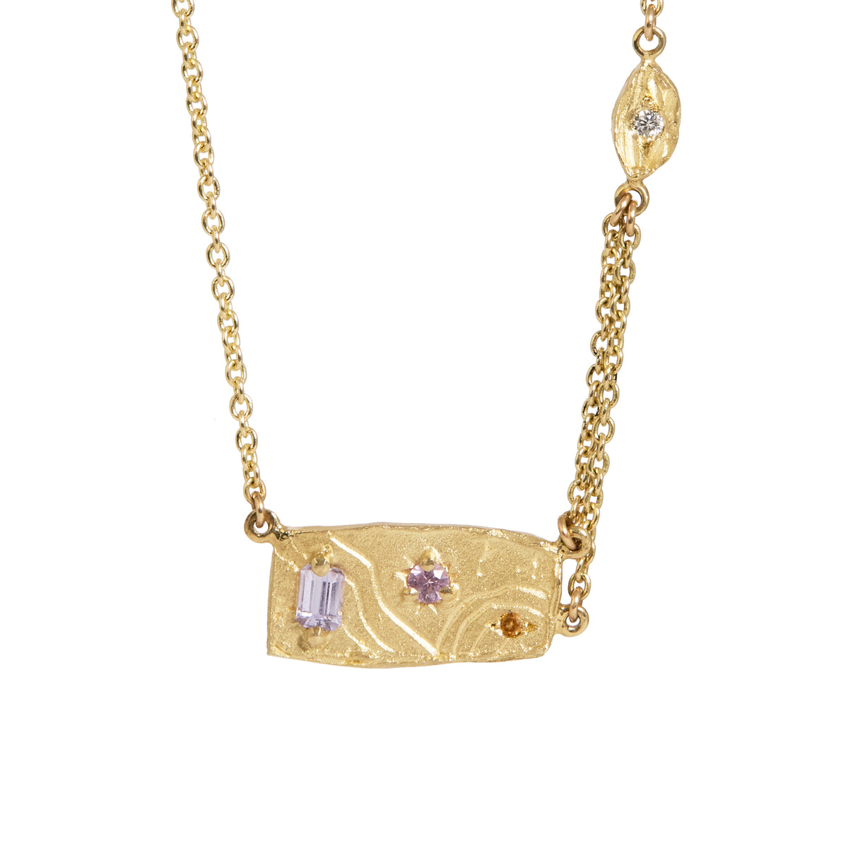 Kaleidoscope Sapphire Necklace