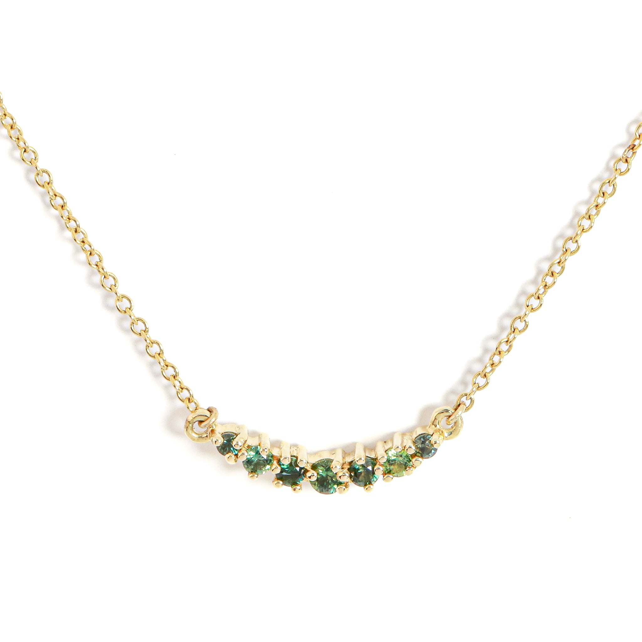 Sapphire Smiles Necklace