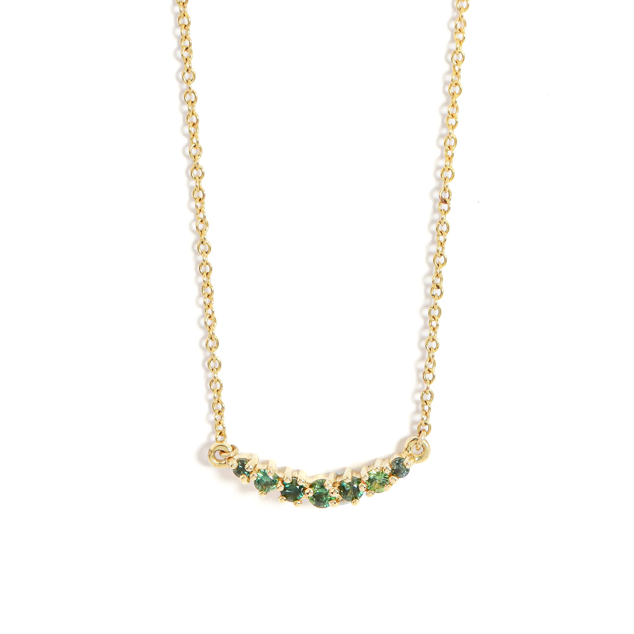Sapphire Smiles Necklace