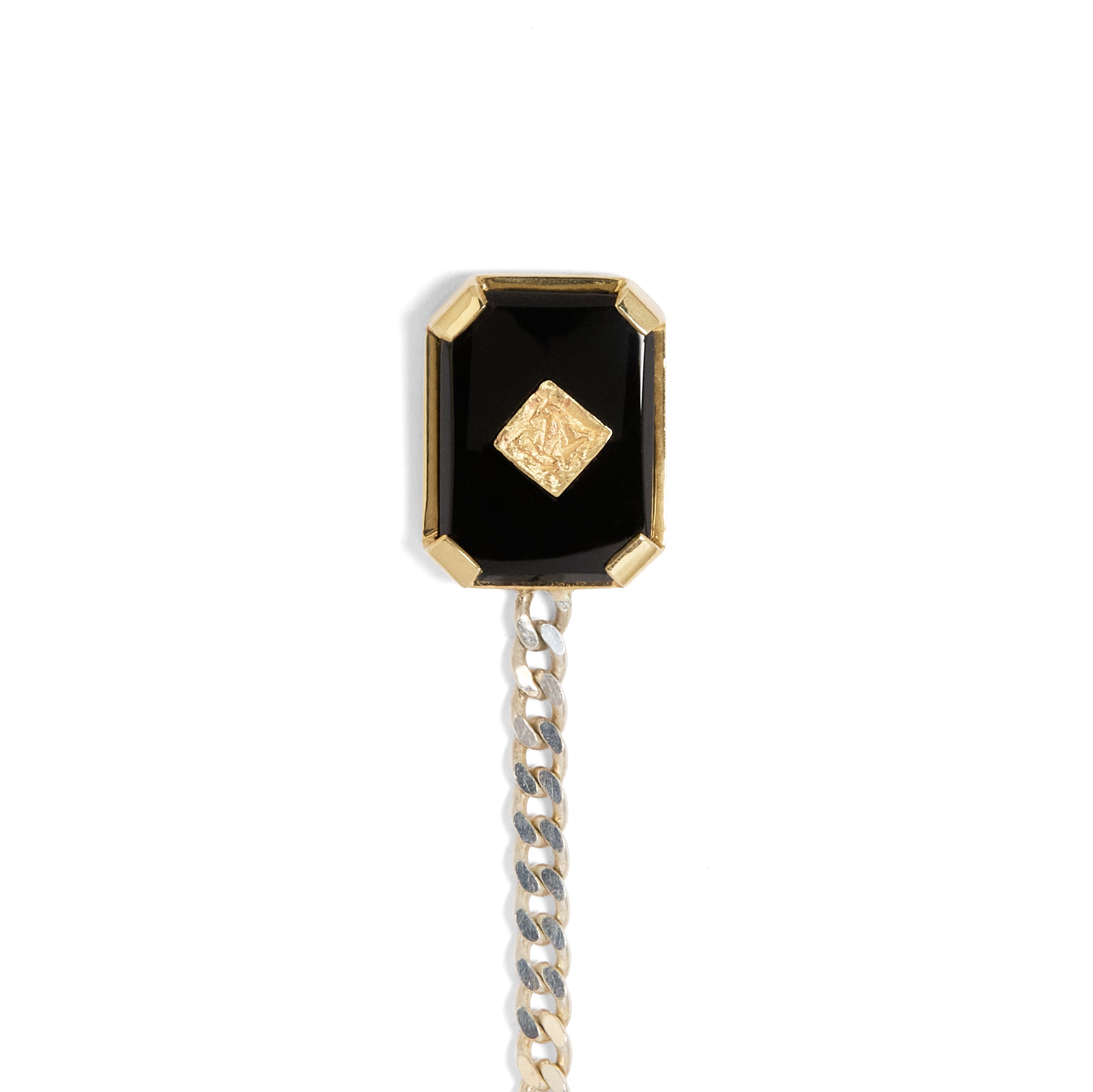 Onyx Brooch