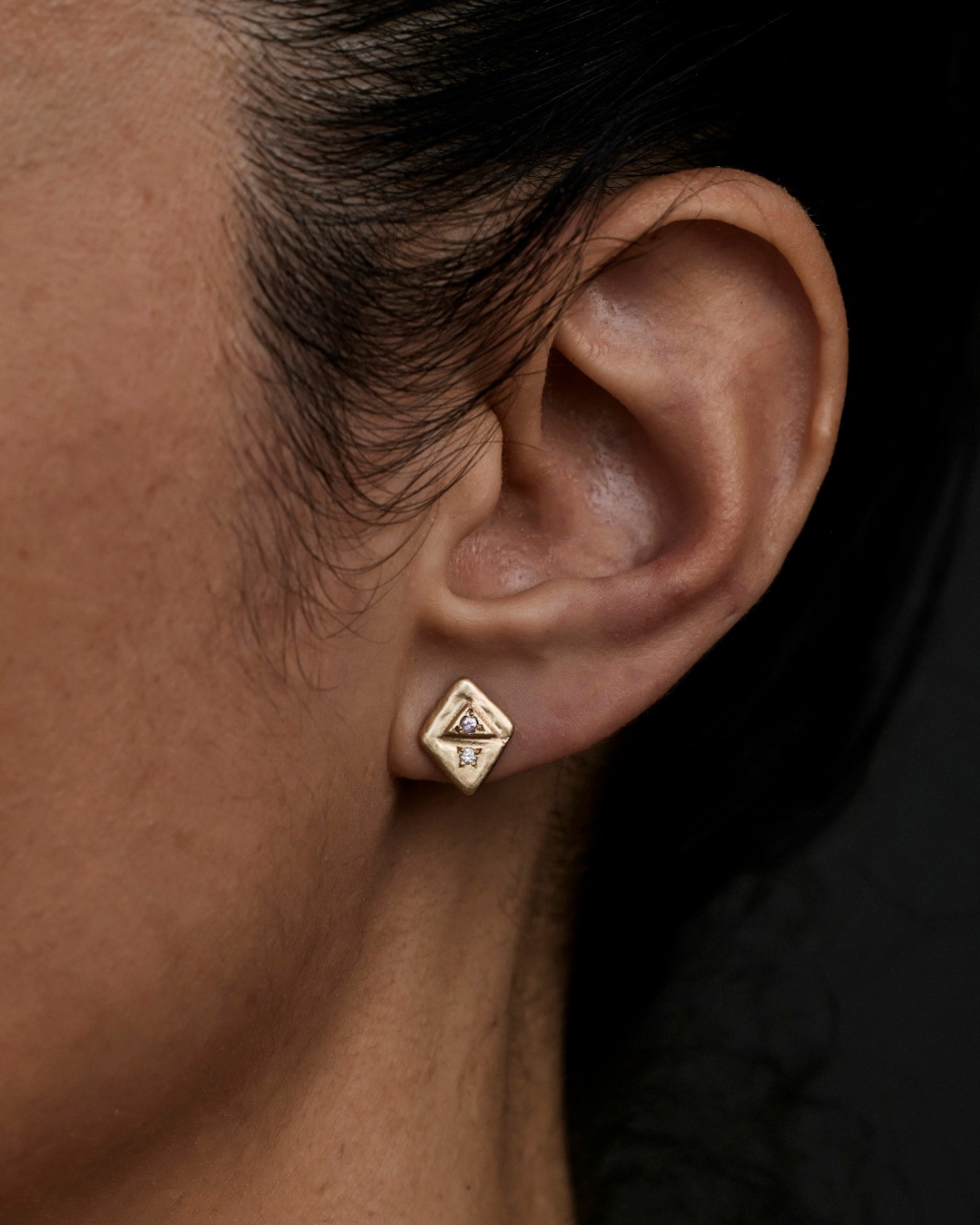 Portal Pink Sapphire Earrings