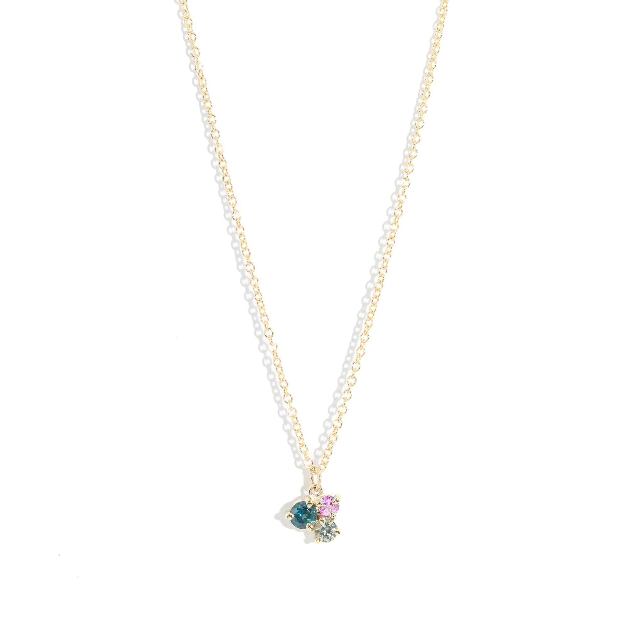 Splendour Pink Sapphire Necklace
