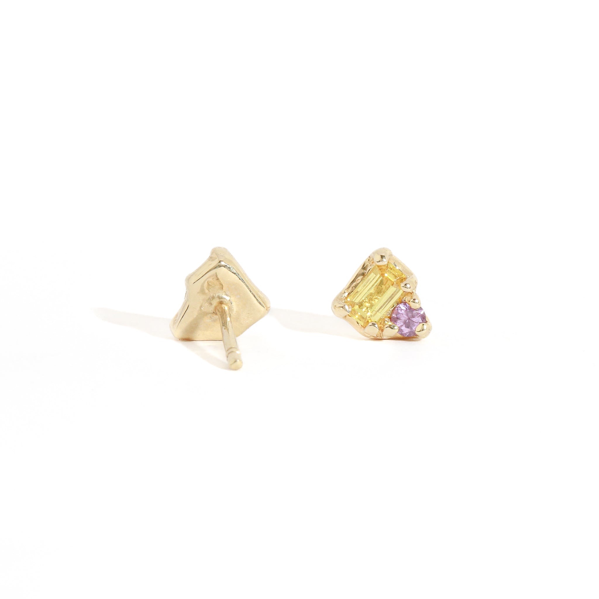 Wink Yellow Sapphire Earrings