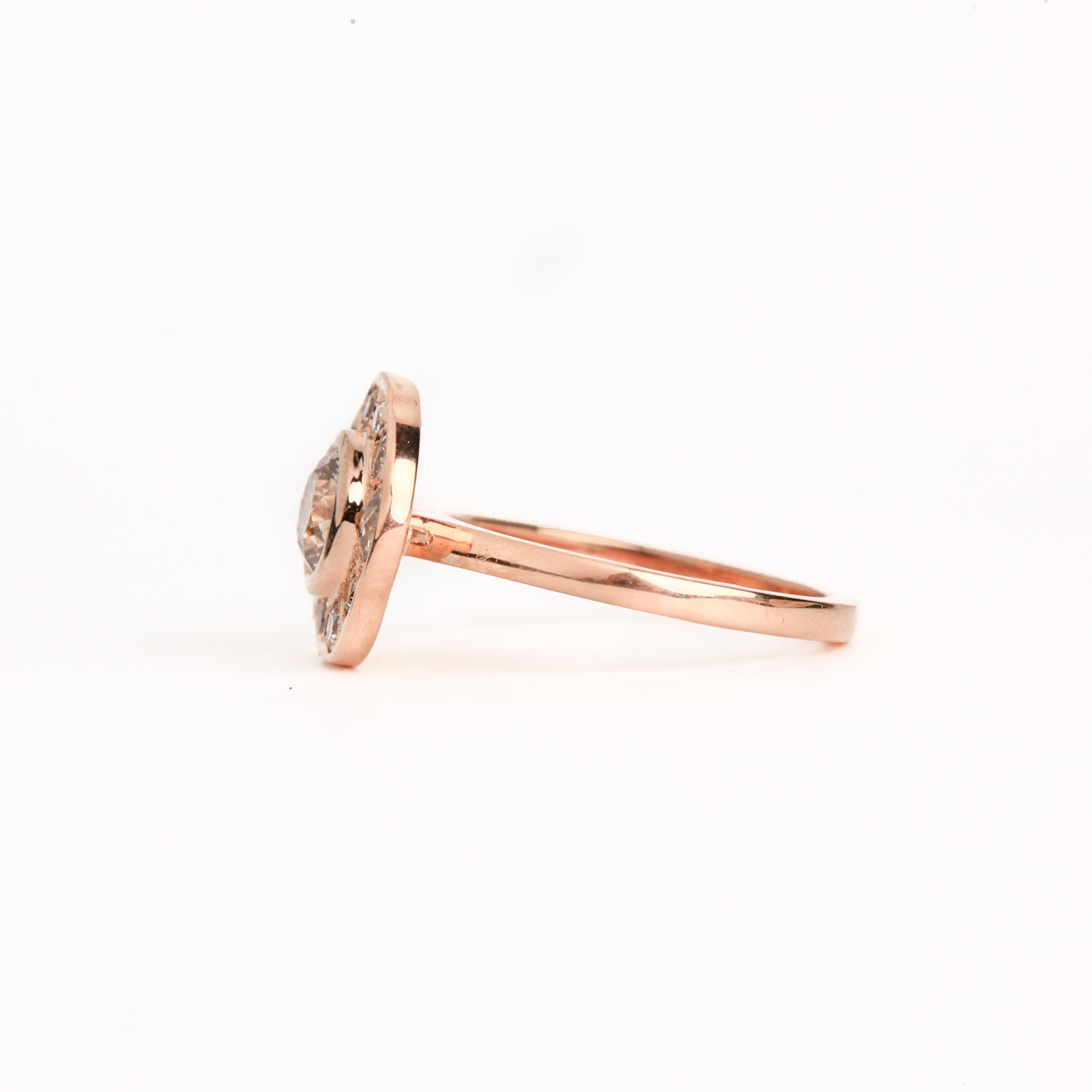 Sundial Diamond Ring