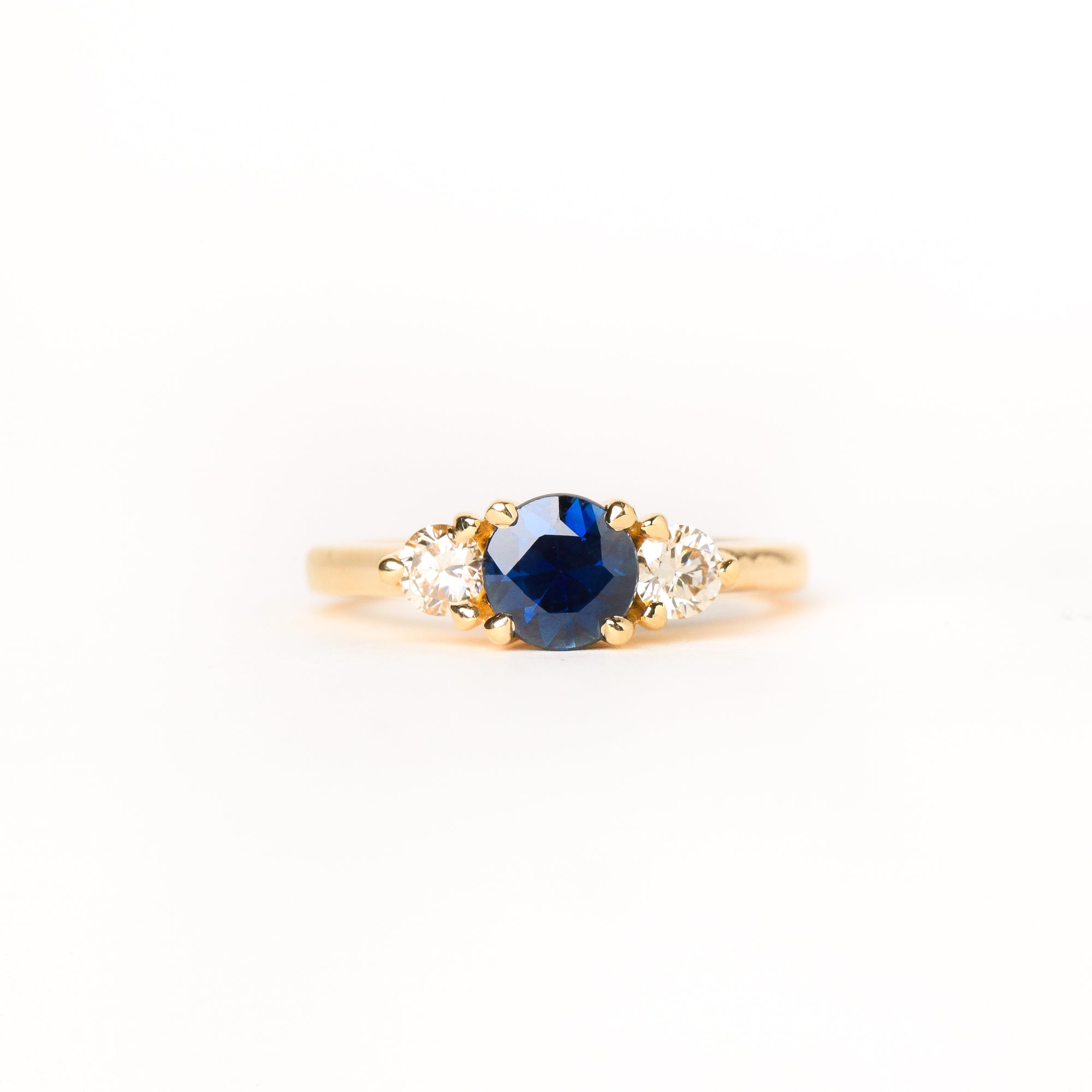 Trilogy Sapphire Ring