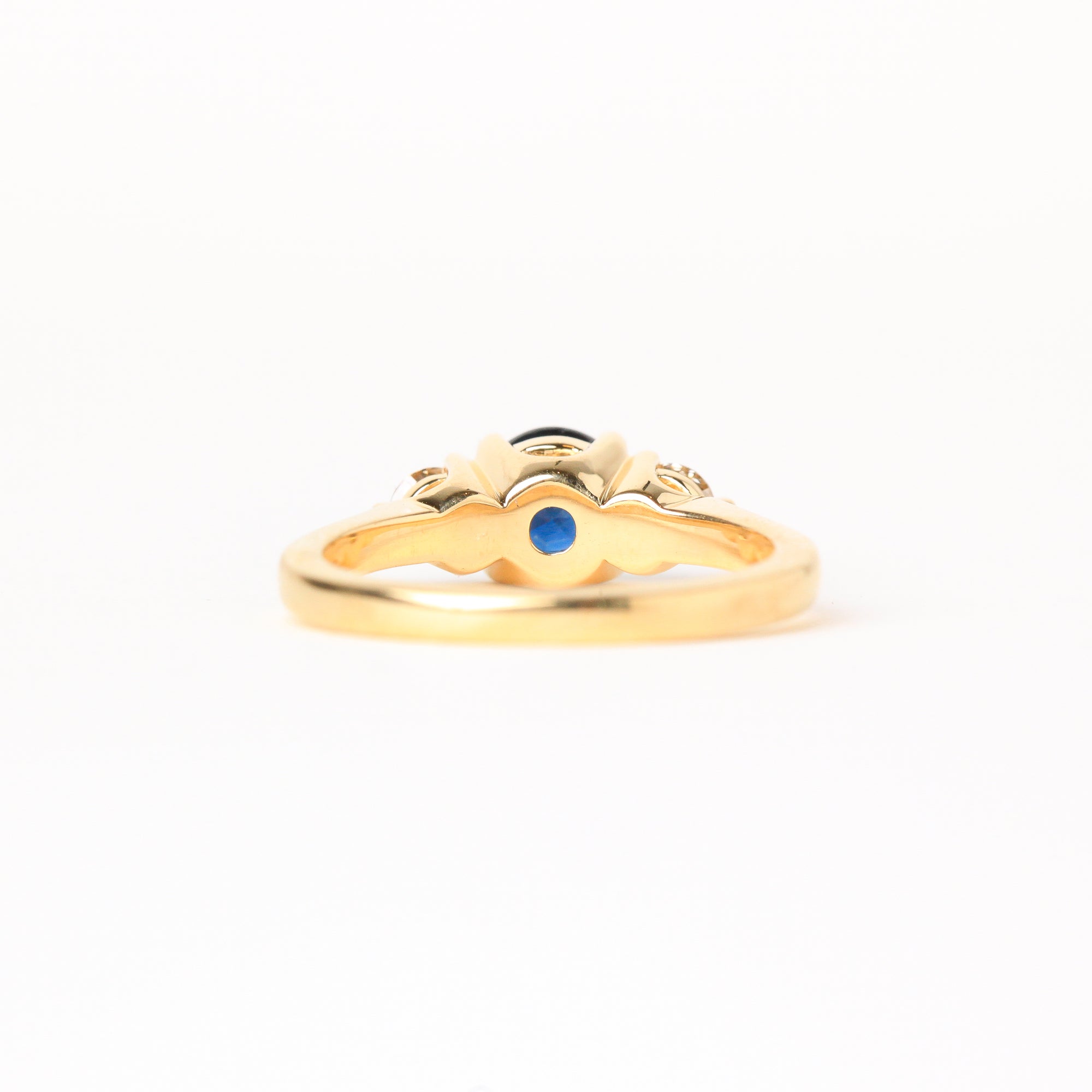 Trilogy Sapphire Ring