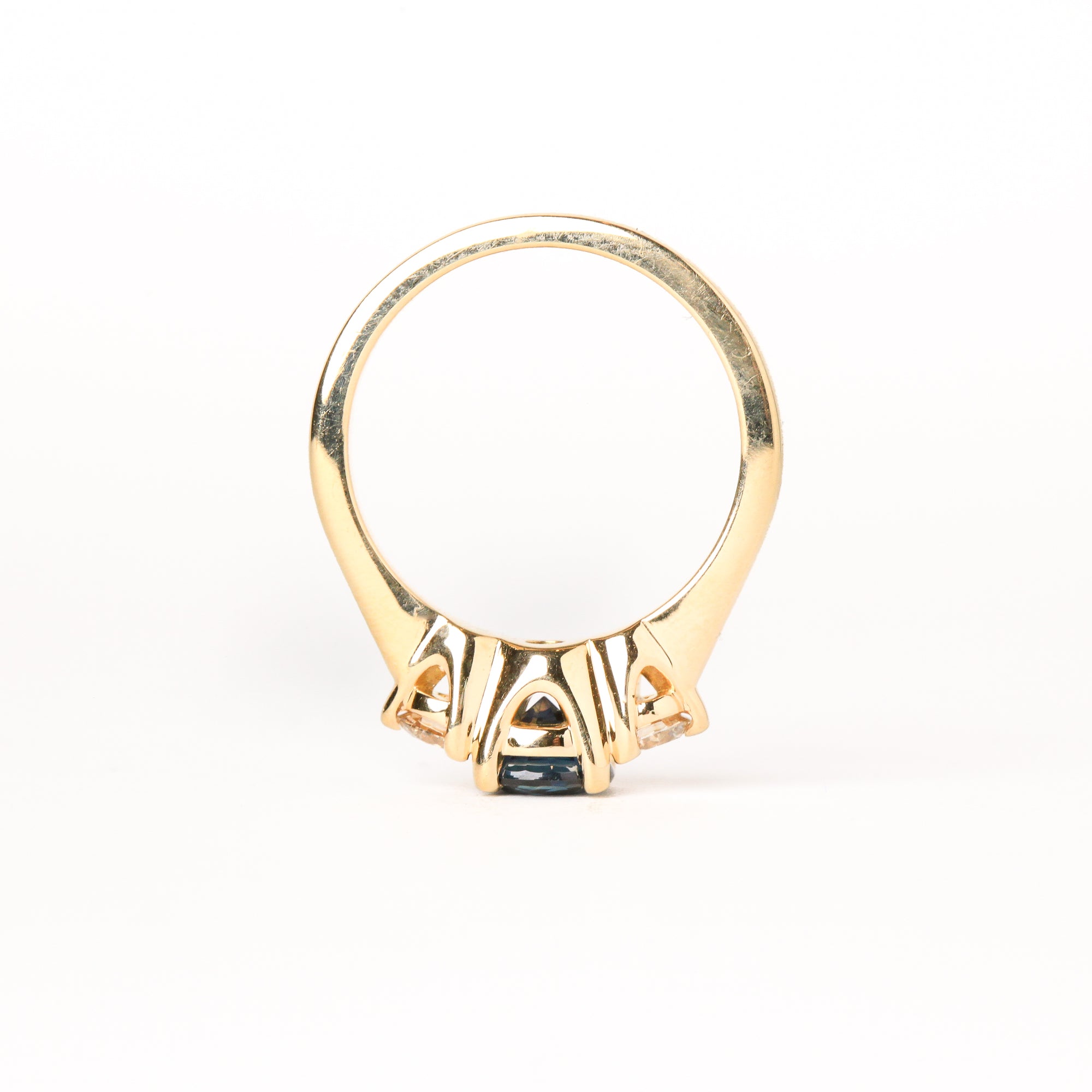 Trilogy Sapphire Ring