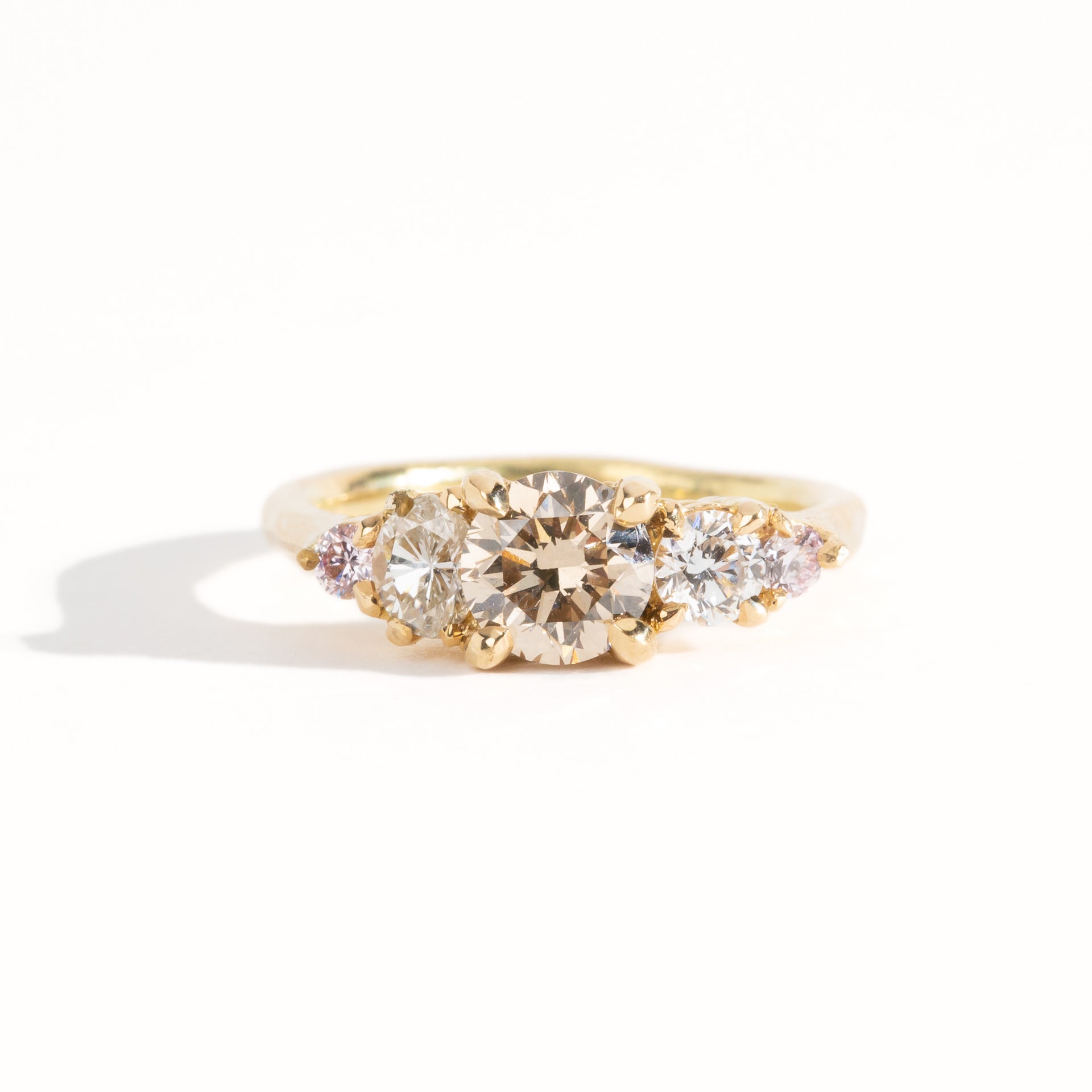 Winter Sun Diamond Ring | Black Finch Jewellery, Melbourne