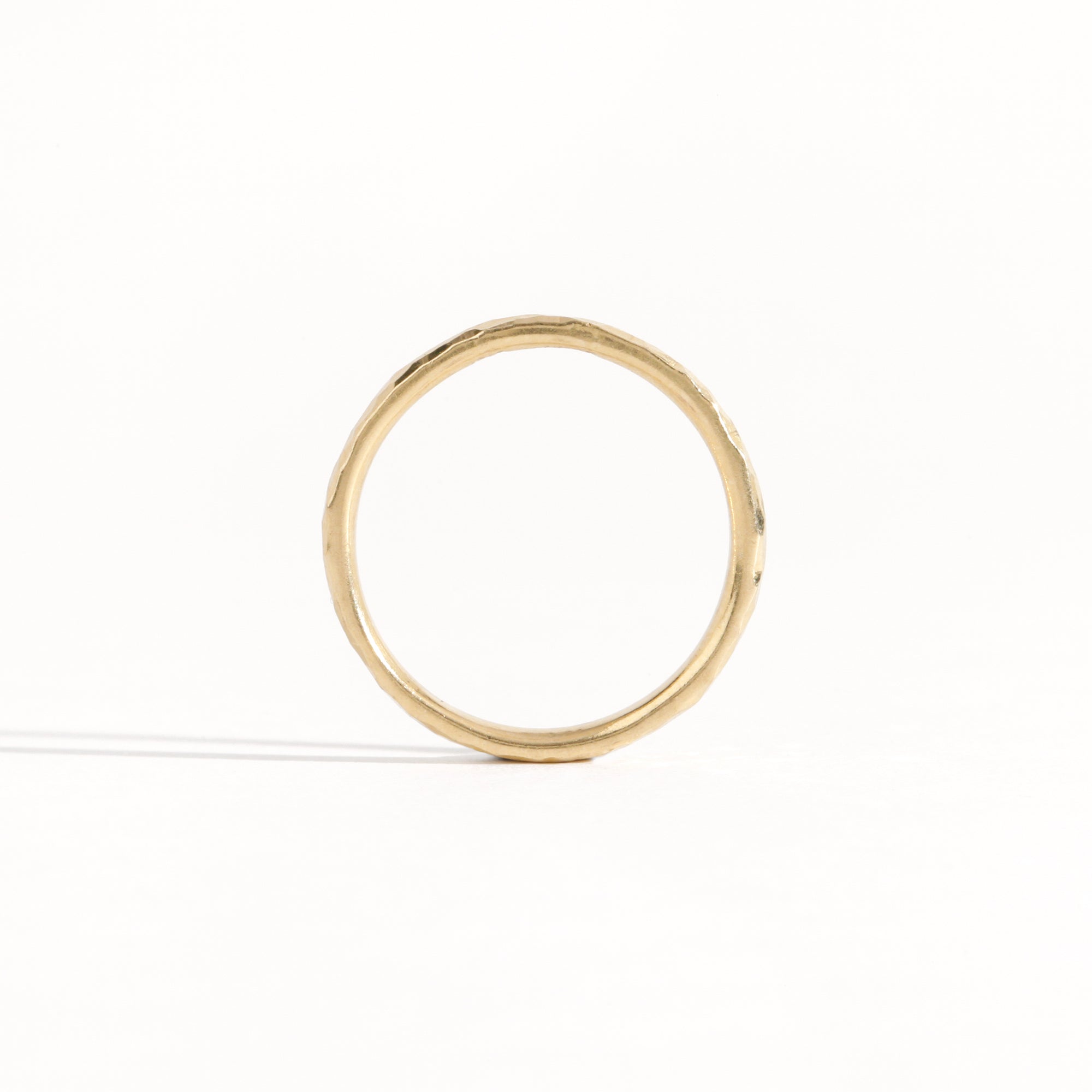Handmade 18ct gold wedding band, Custom Bespoke Ring with chiselled finished,