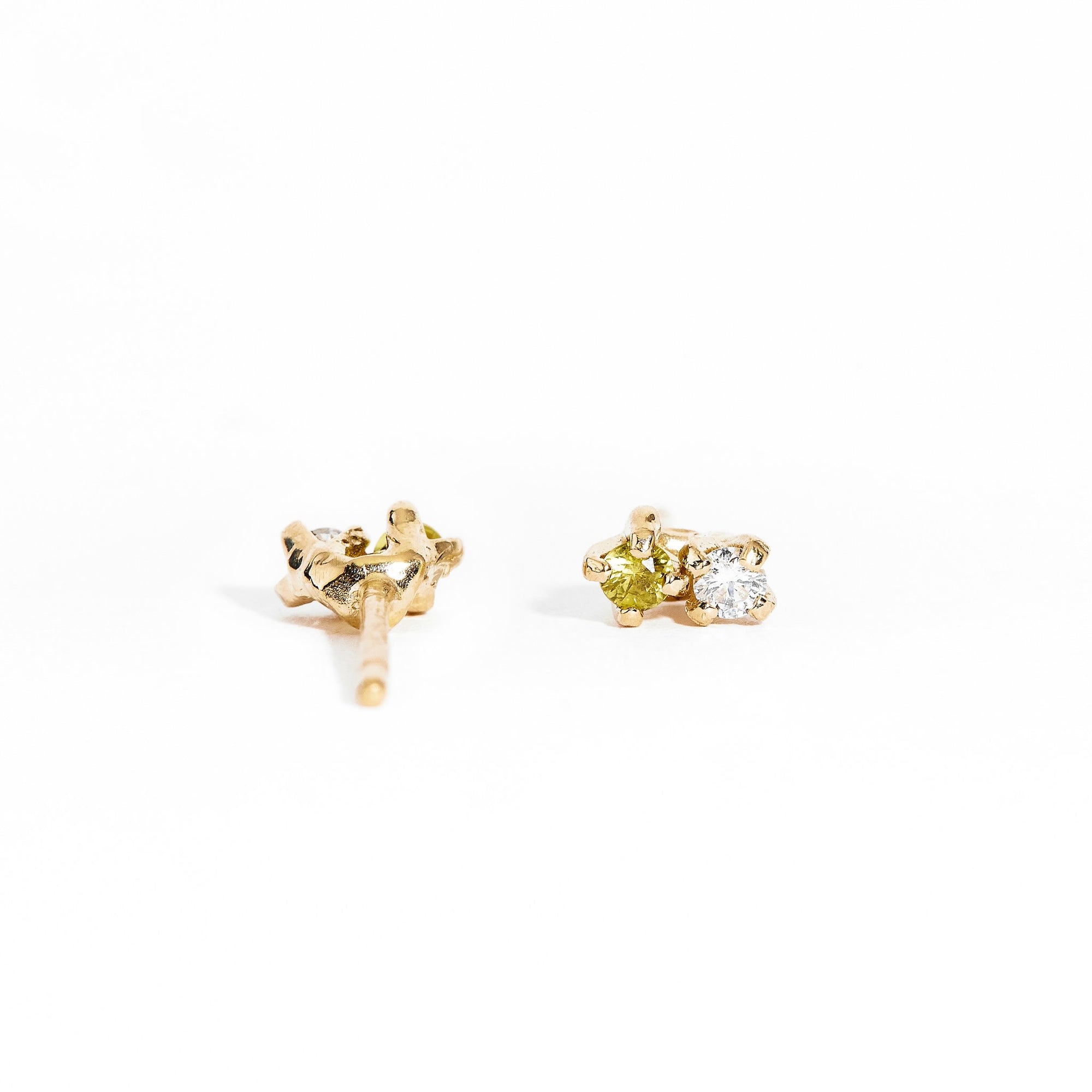 Twin Flame Sapphire Earrings