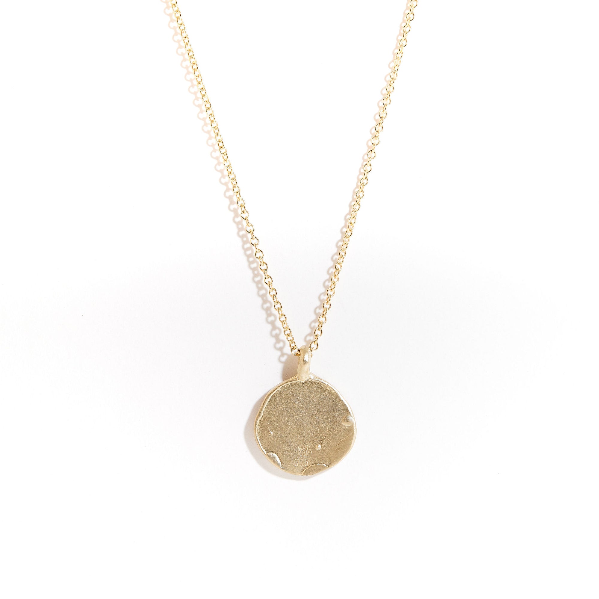 Champagne Diamond Pendant | Aries Zodiac Pendant